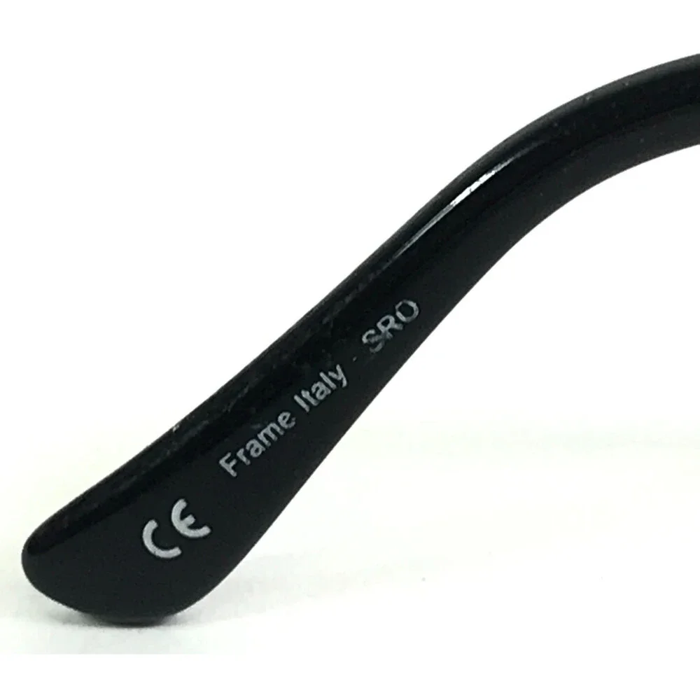 Traditions Eyeglasses Frames T12 COL90 Black Clear Rectangle Half Rim 59-17-145